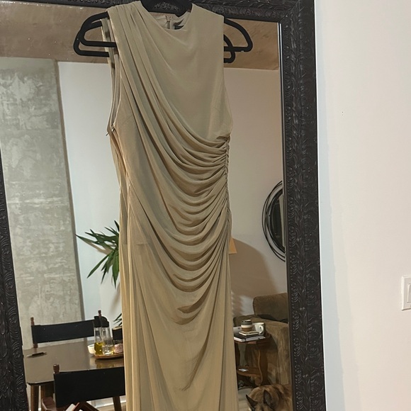 Zara Tan Maxi Dress - Picture 8 of 8